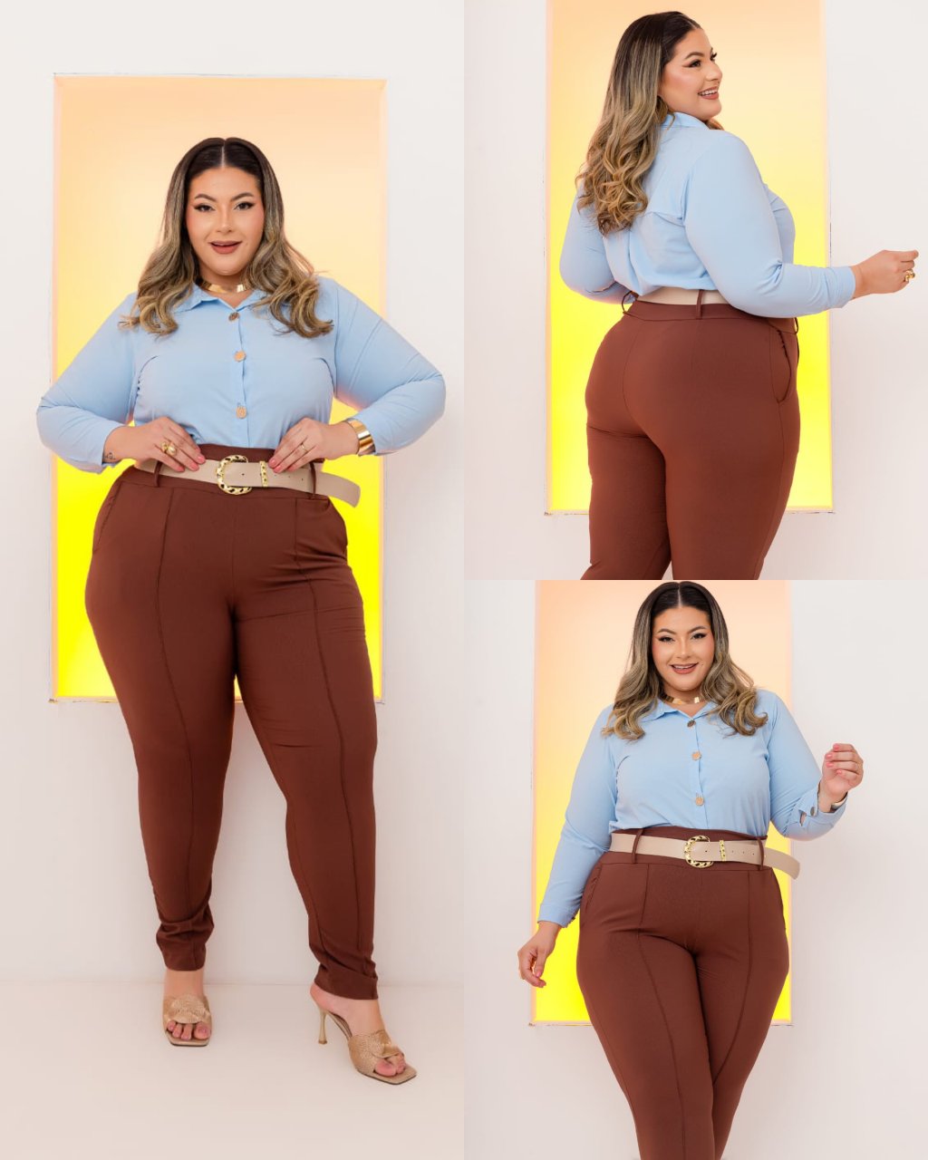 Conjunto calça Plussize 48/50