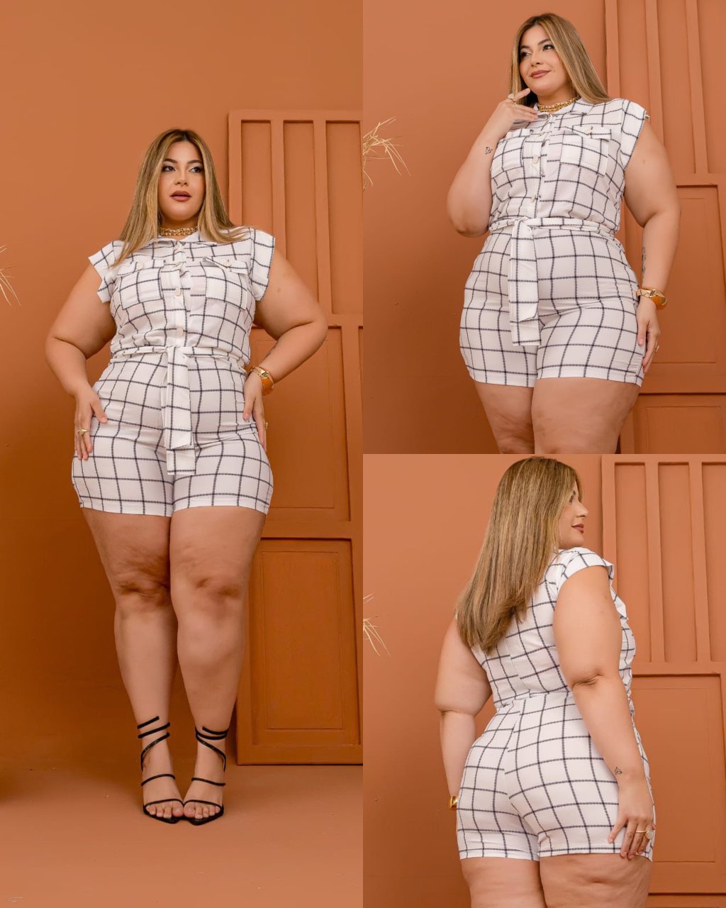 Macaquinho Plussize 48/50