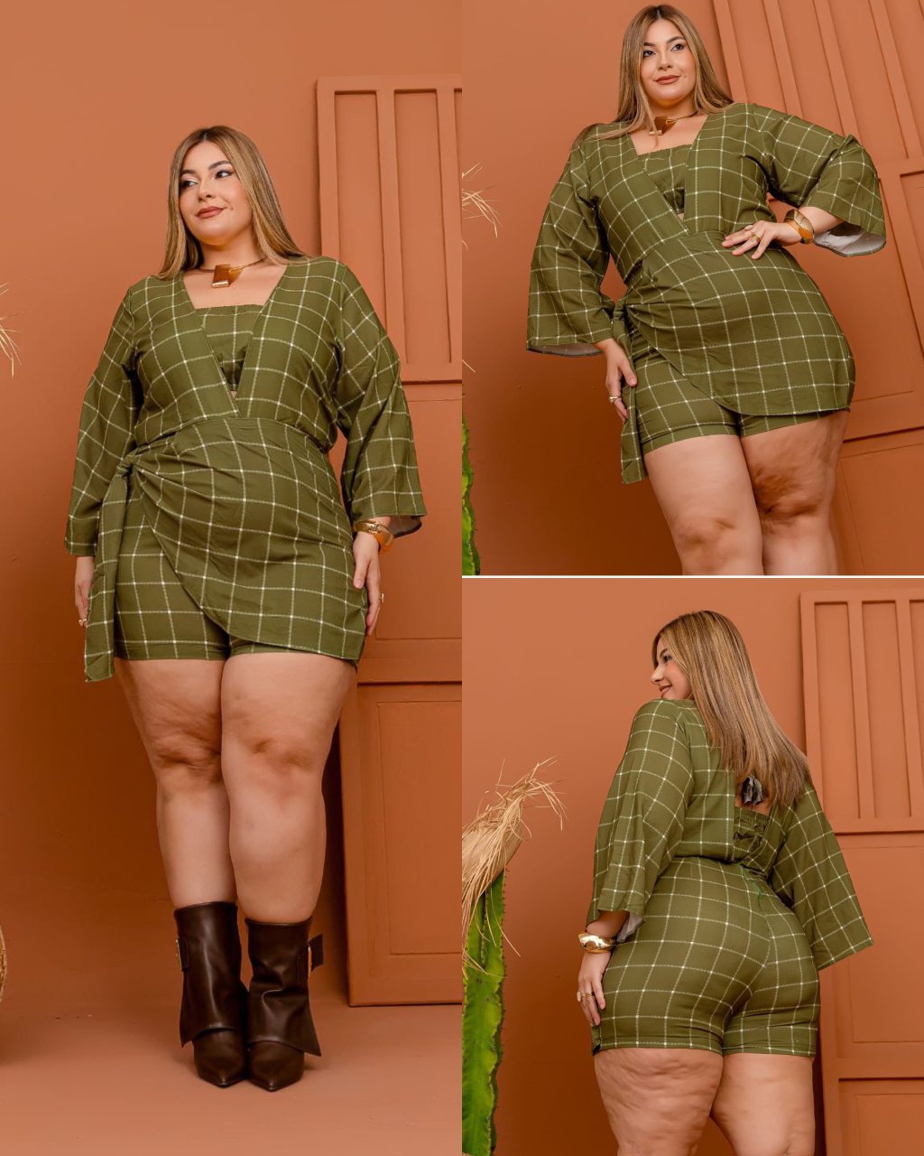 Macaquinho Plussize 48/50