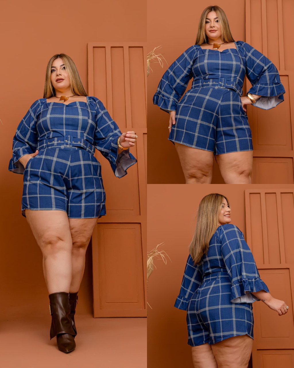 Macaquinho Plussize 48/50
