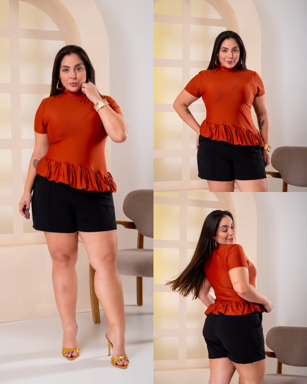 Blusas Poliamida midsize 44/46