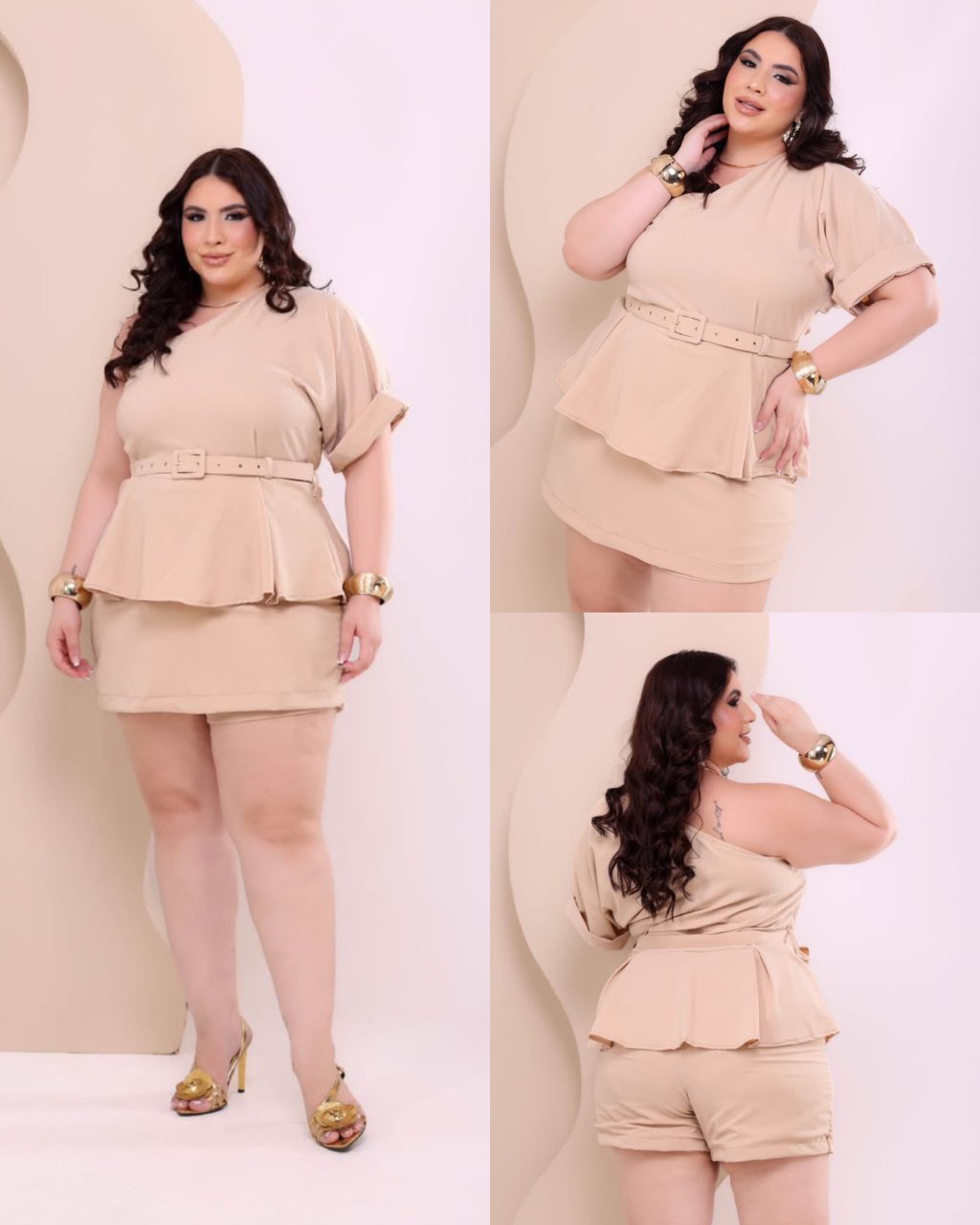 Macaquinho Plussize 48/50