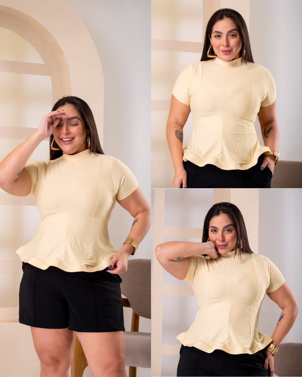 Blusa Poliamida midsize 44/46