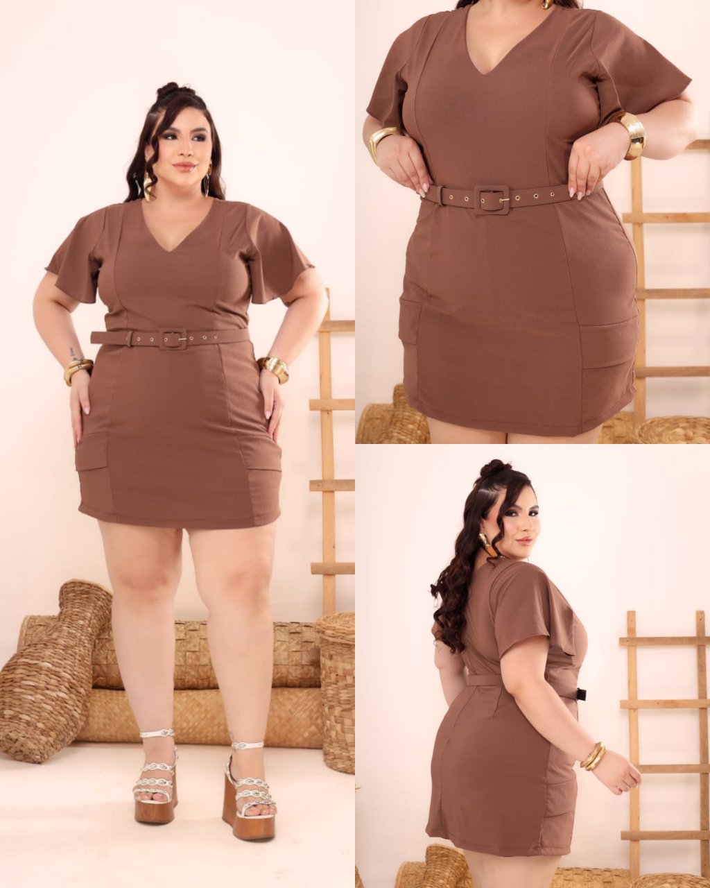 Macaquinho Plussize 48/50