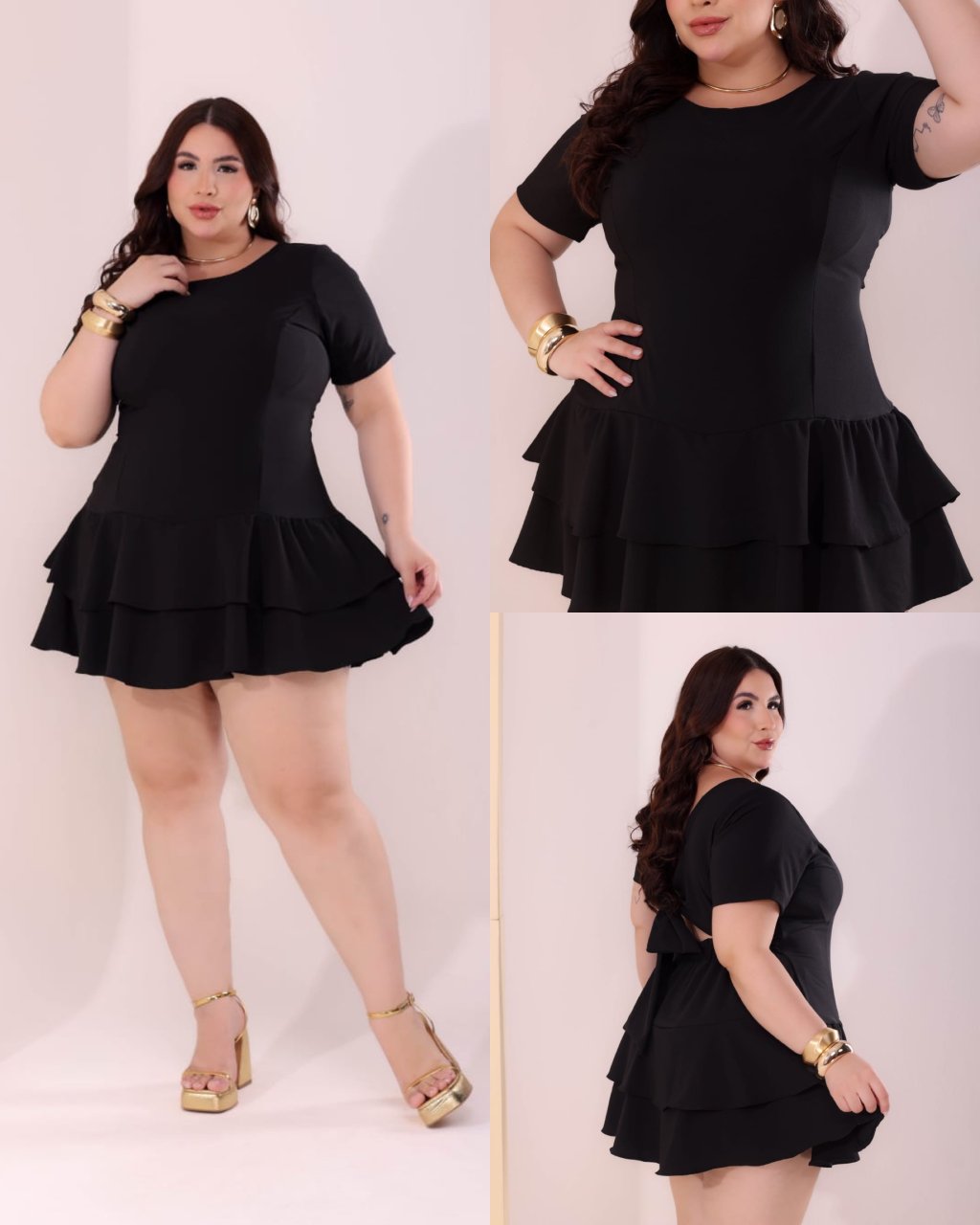 Macaquinho Plussize 48/50