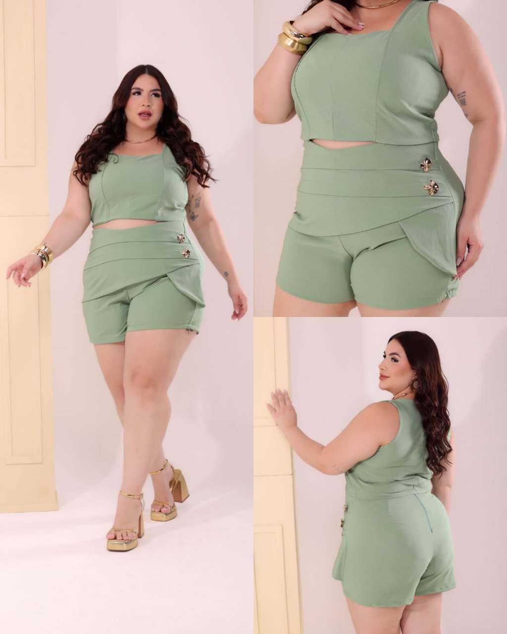 Conjunto Plussize 48/50