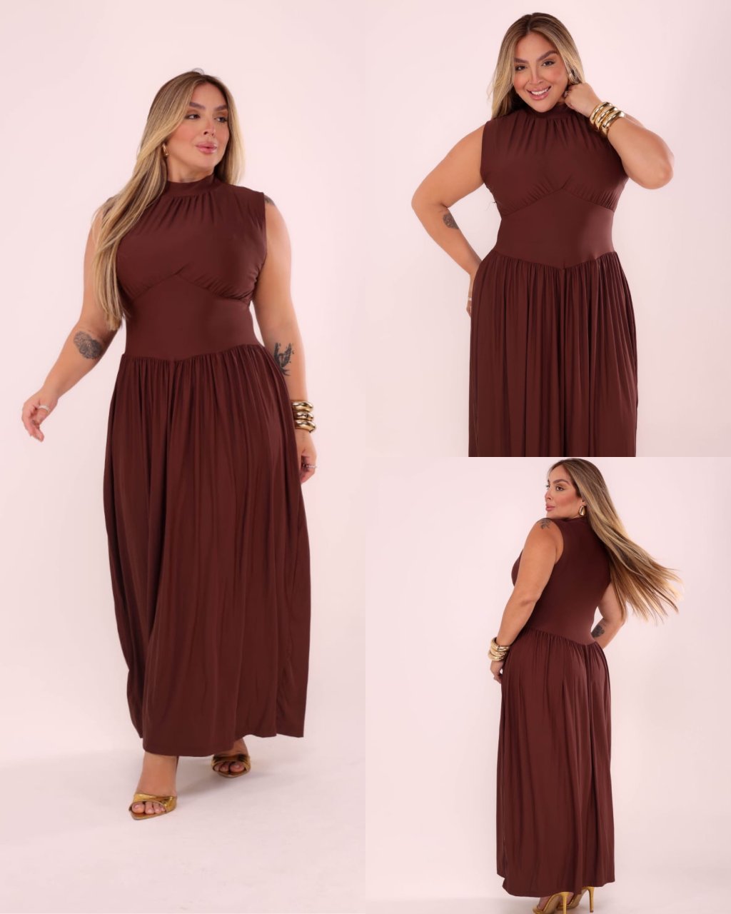 Vestido poliamida midsize 44/46