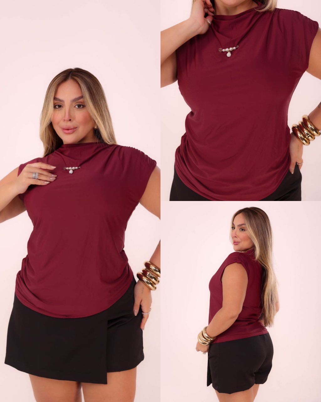 Blusa poliamida midsize 44/46