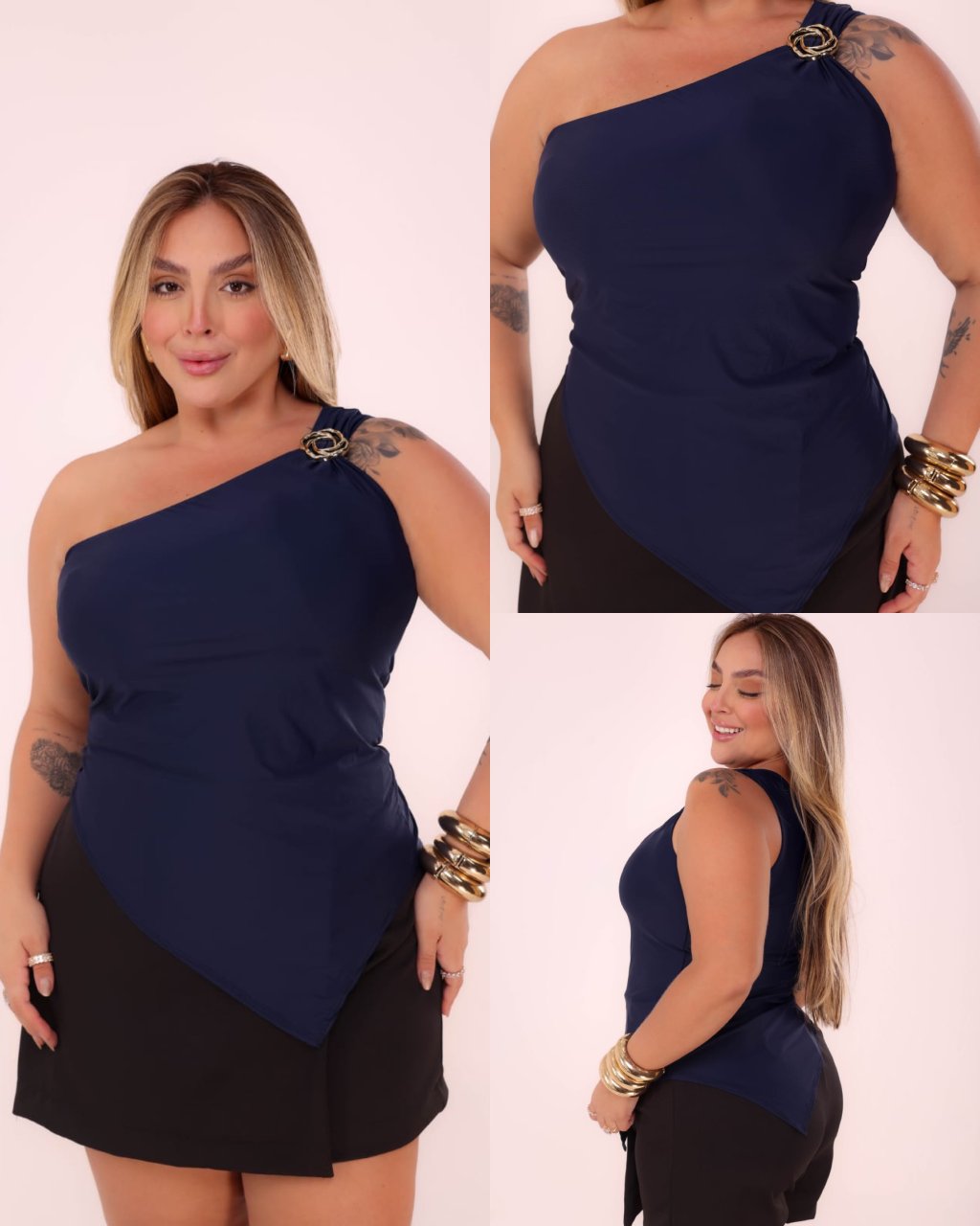 Blusa poliamida midsize 44/46