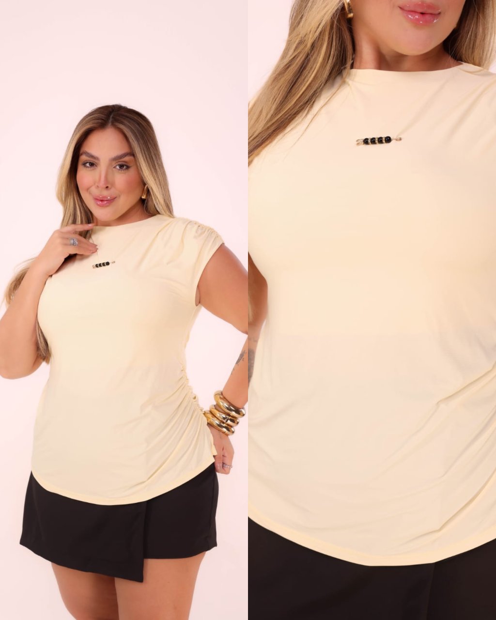 Blusa poliamida midsize 44/46