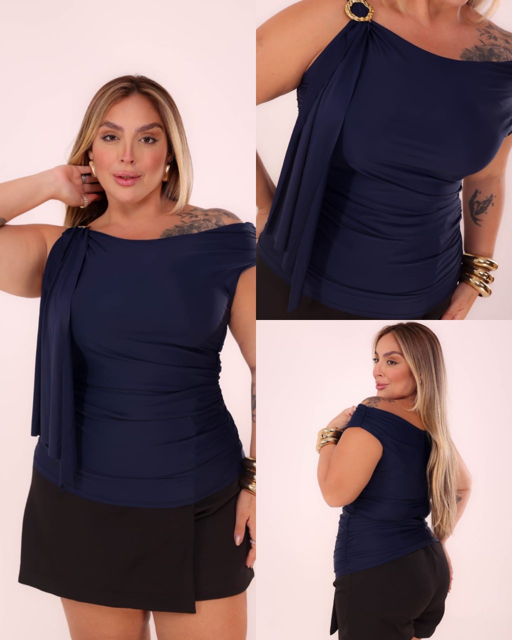 Blusa poliamida midsize 44/46