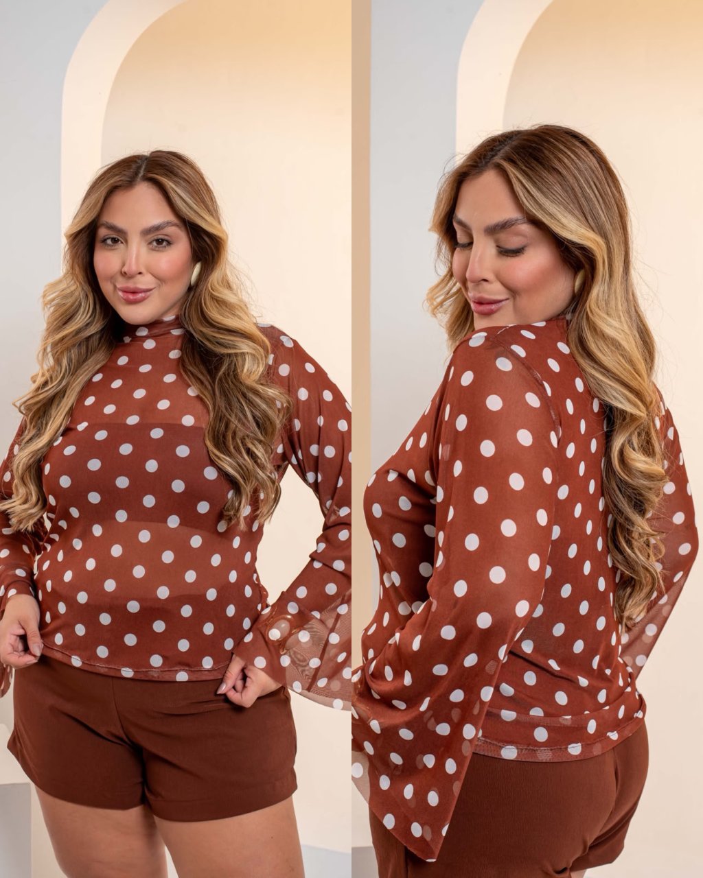 Blusa Tulê MIDSIZE 44/46