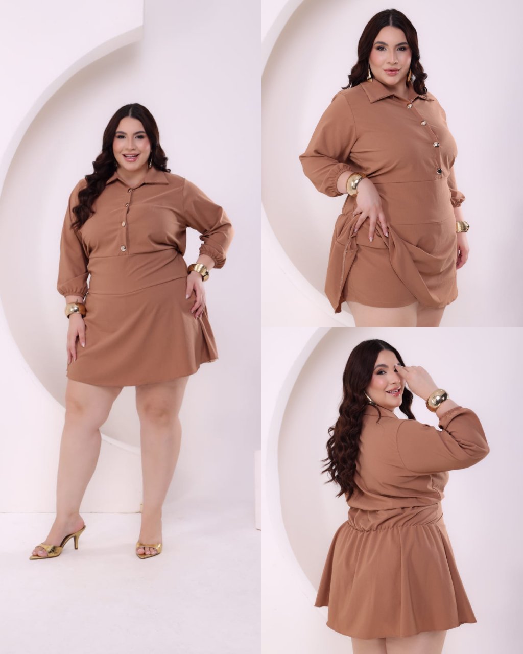 Macaquinho Plussize 48/50