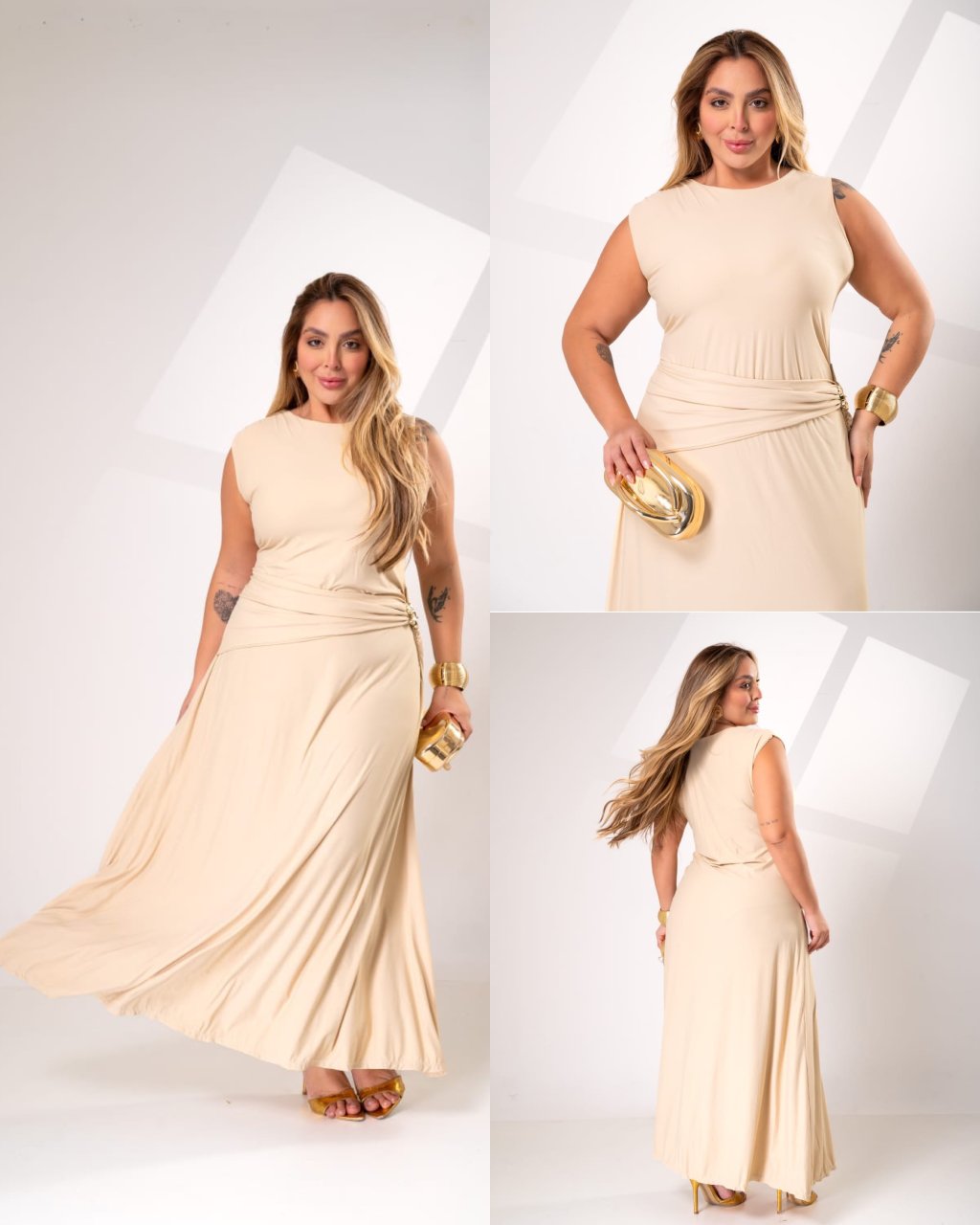 Vestido longo midsize 44/46