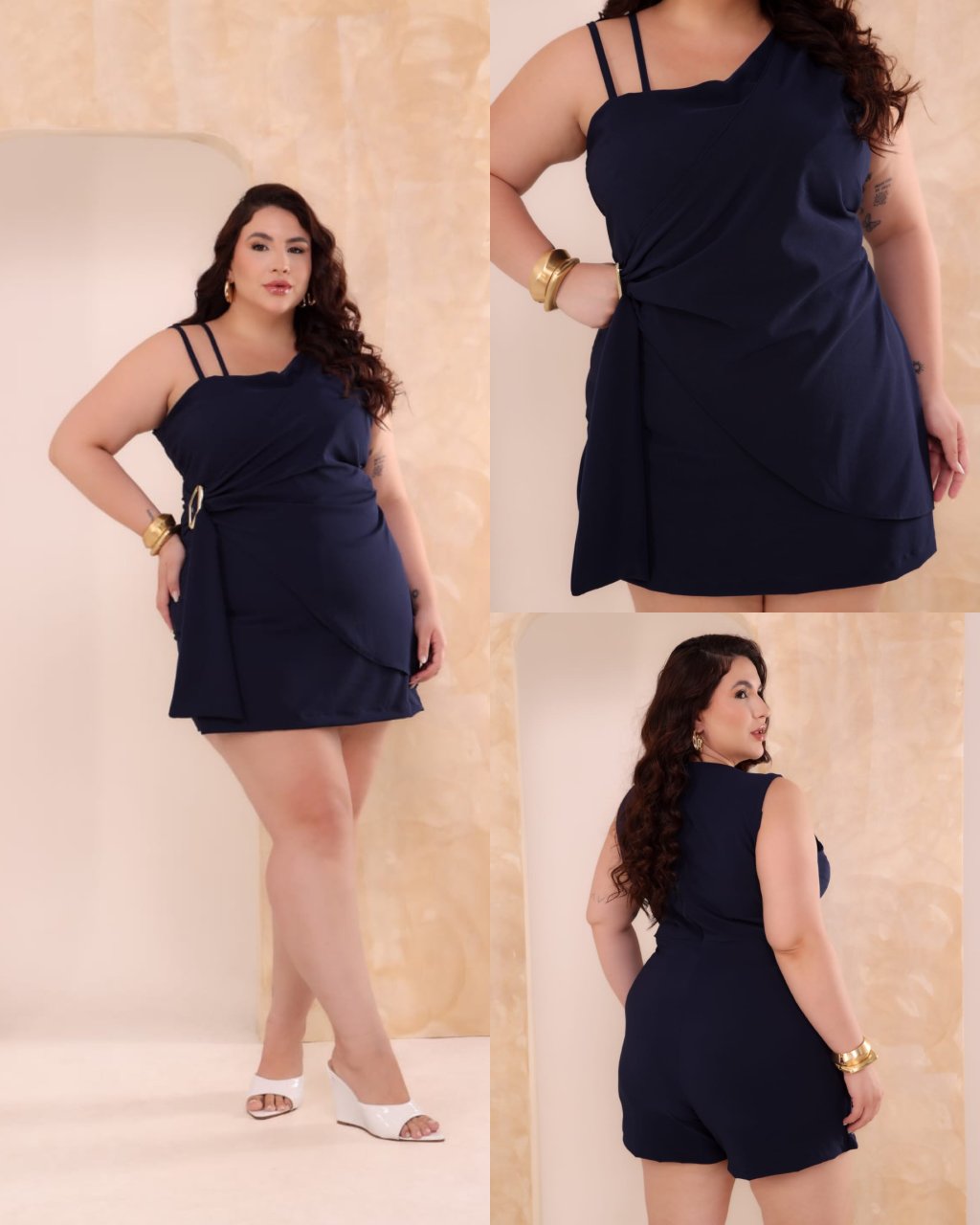 Macaquinho Plussize 48/50