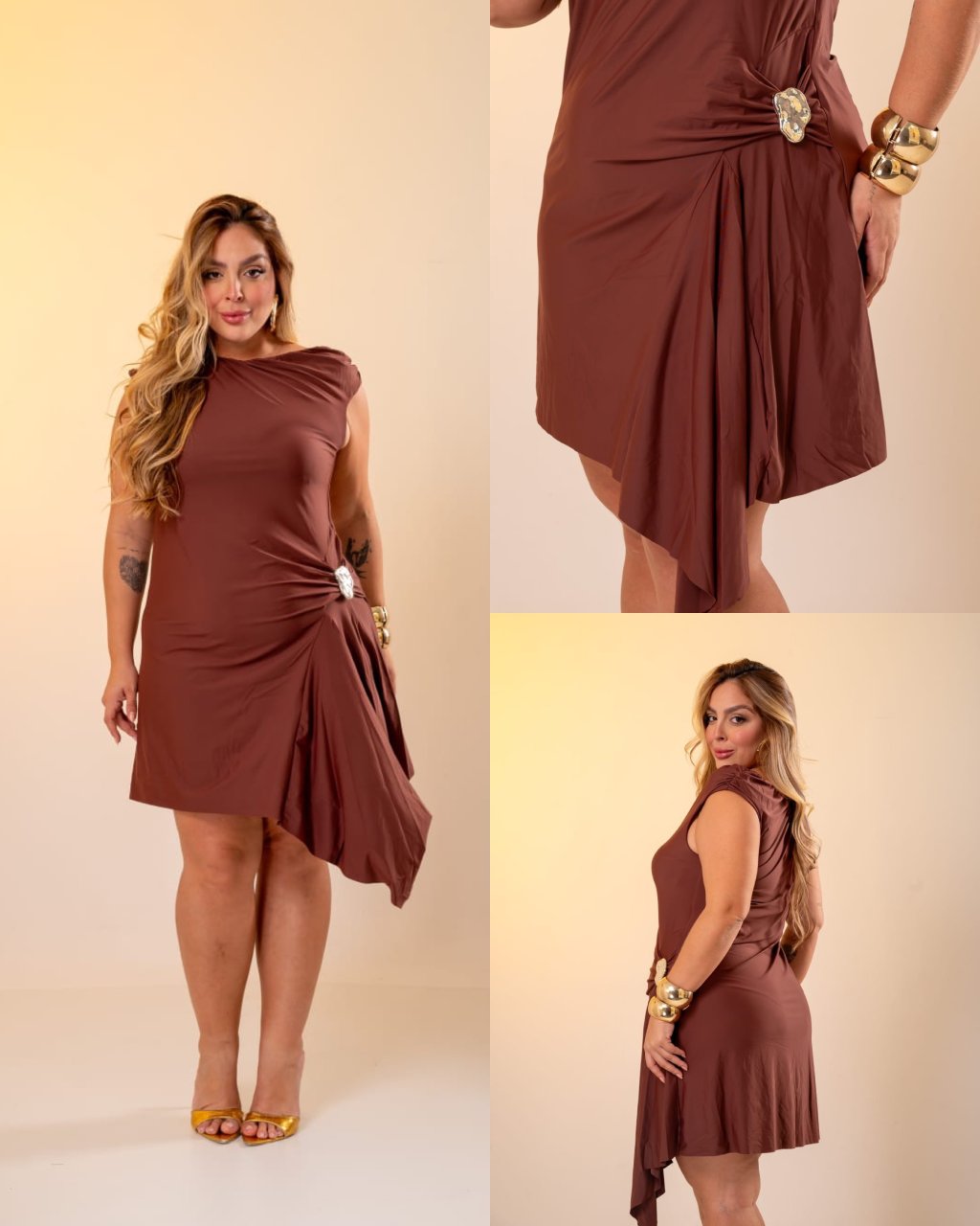 Vestido poliamida midsize 44/46