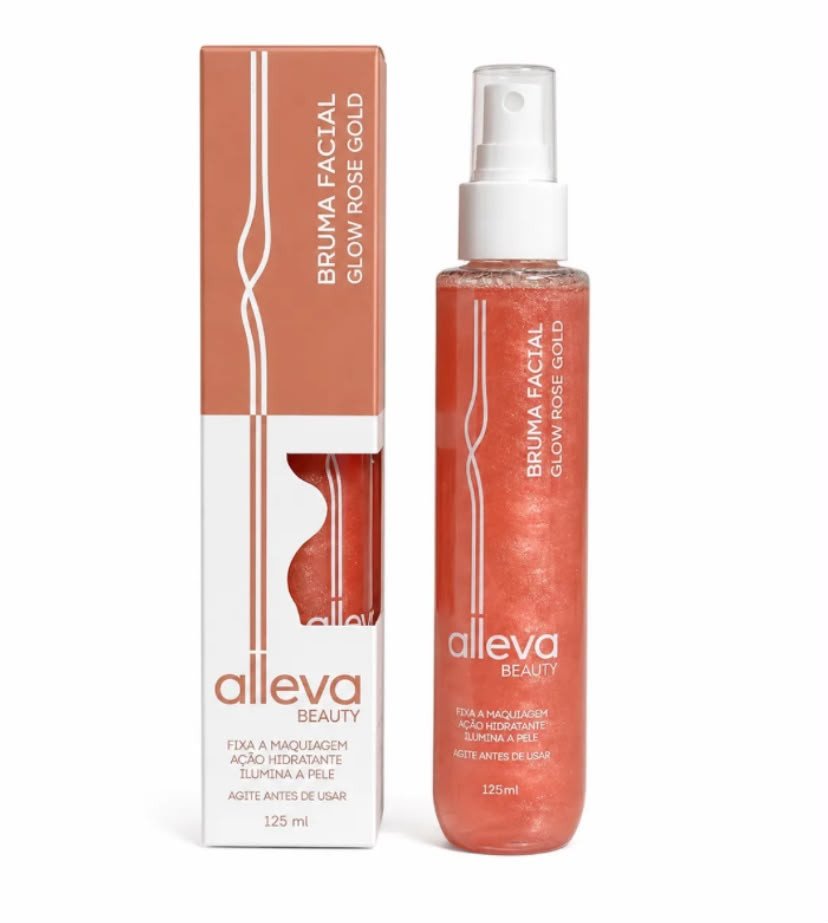 BRUMA FACIAL GLOW ROSE GOLD ALLEVA