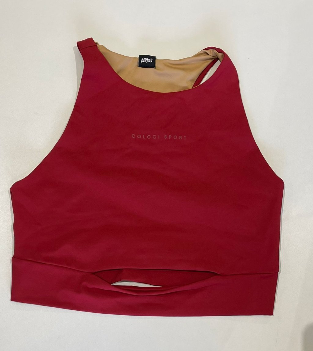 Top vermelho 