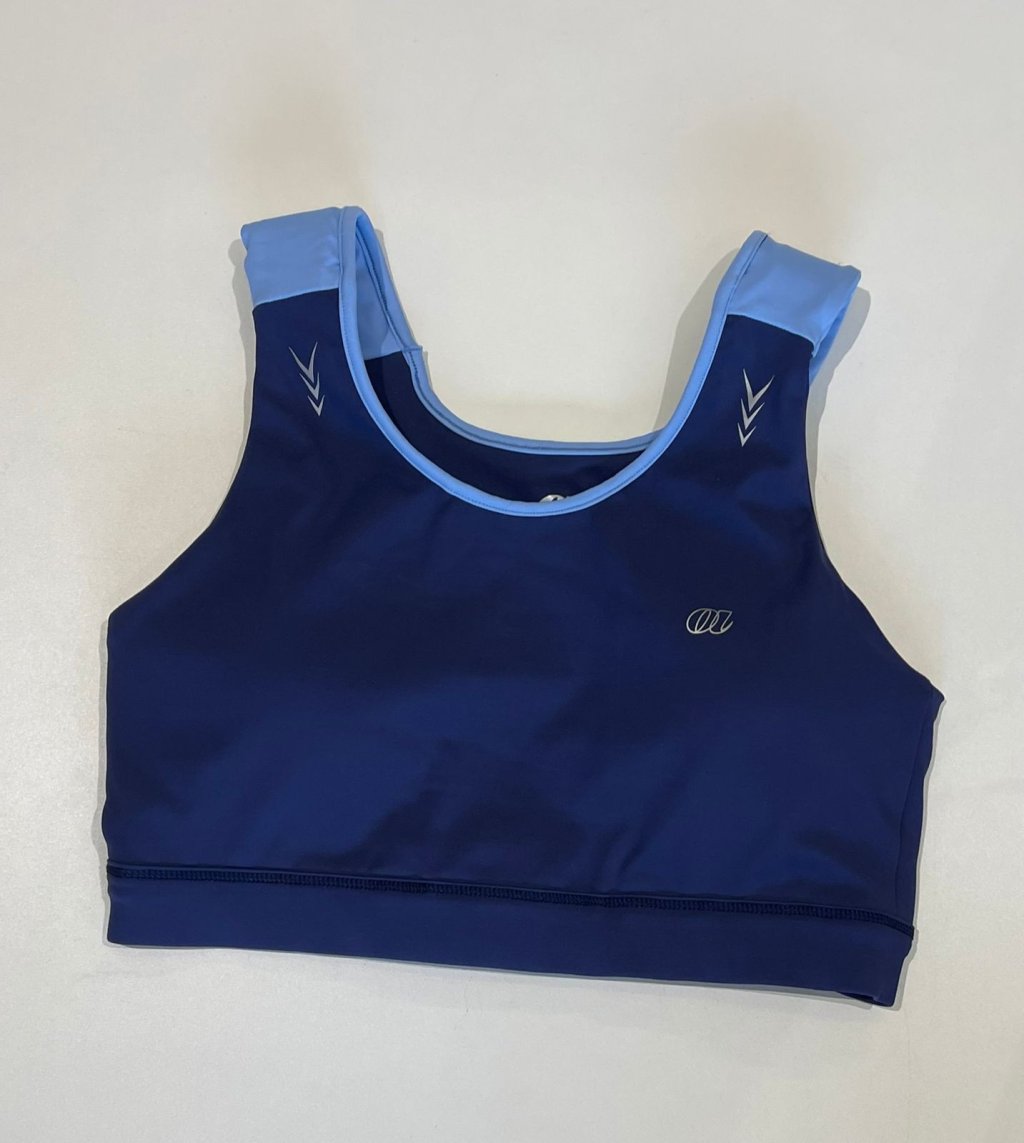 Top azul 