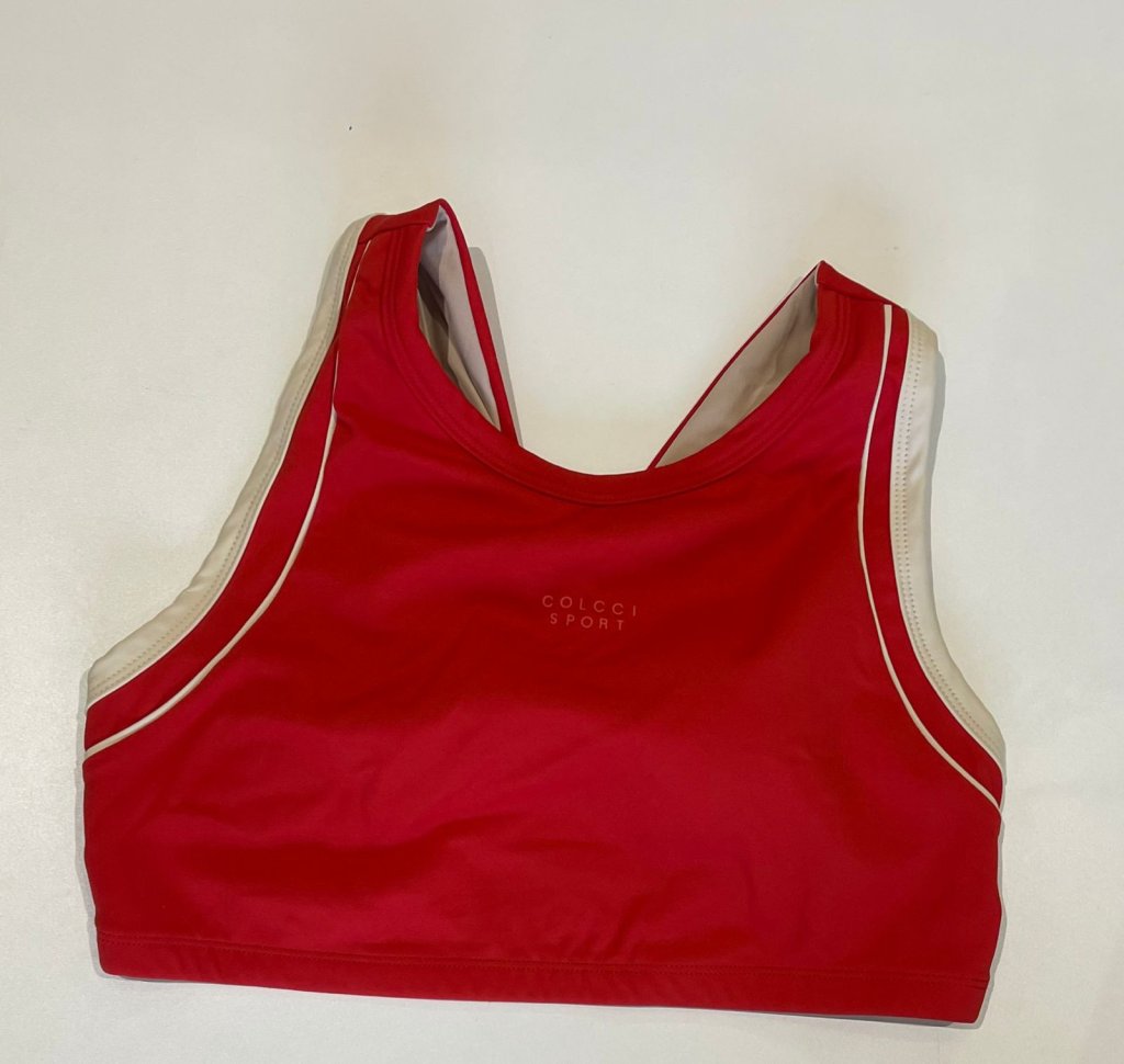 Top vermelho 