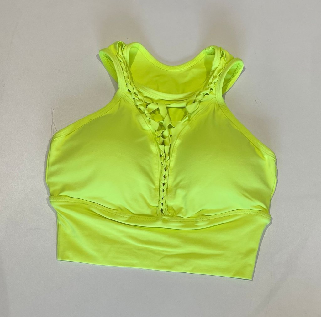 Top amarelo 