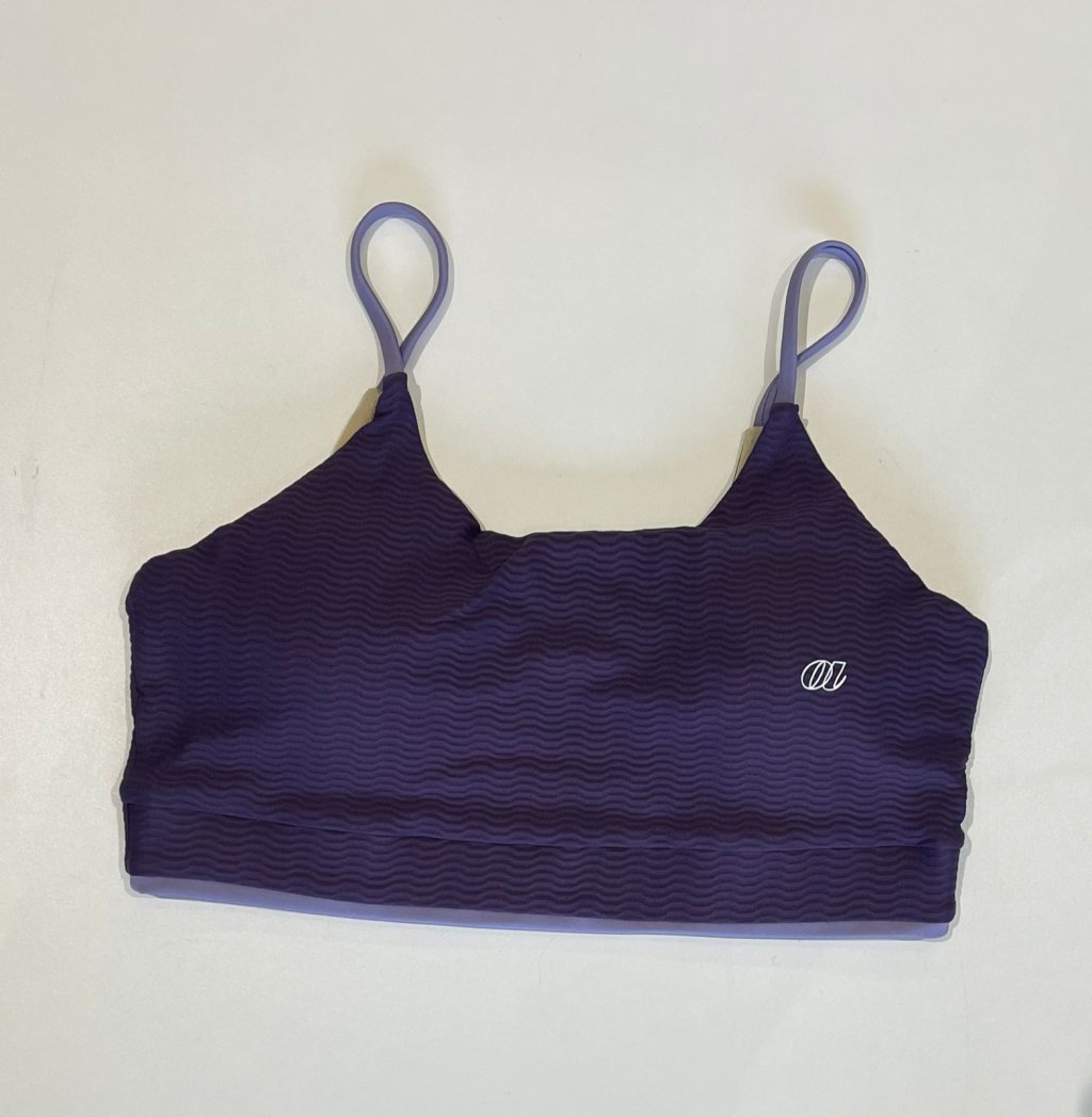 Top roxo 