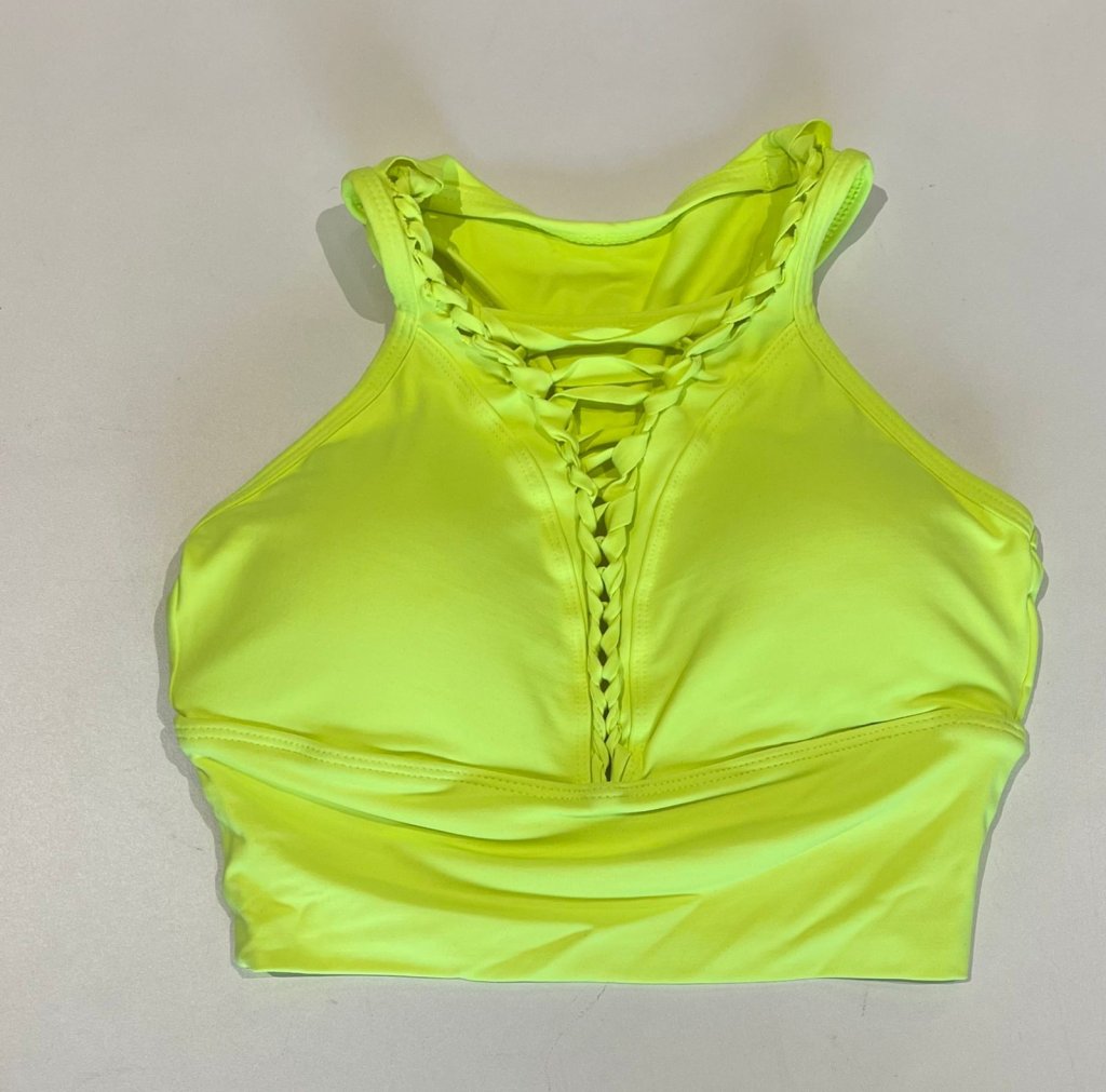 Top amarelo 
