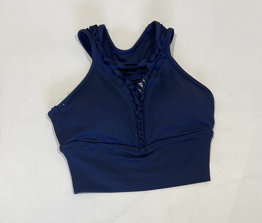 Top azul 