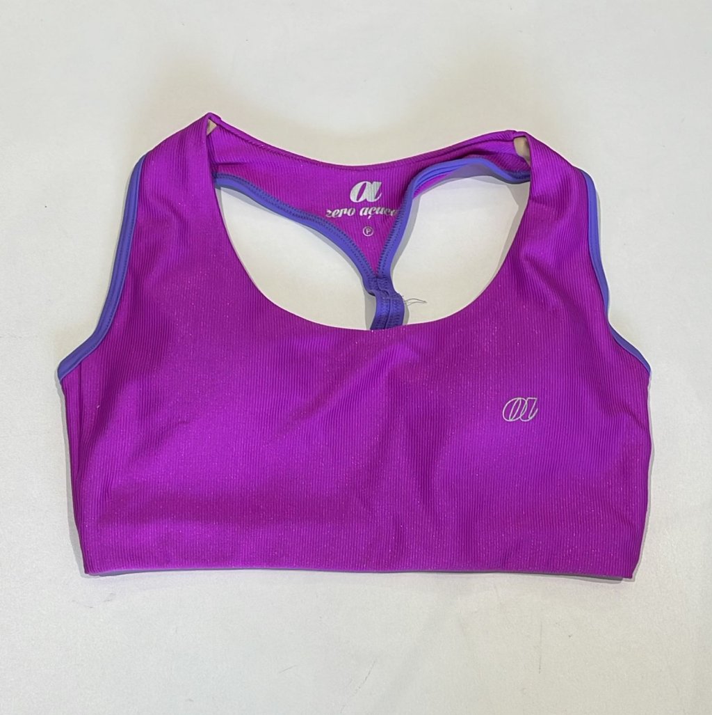 Top roxo 