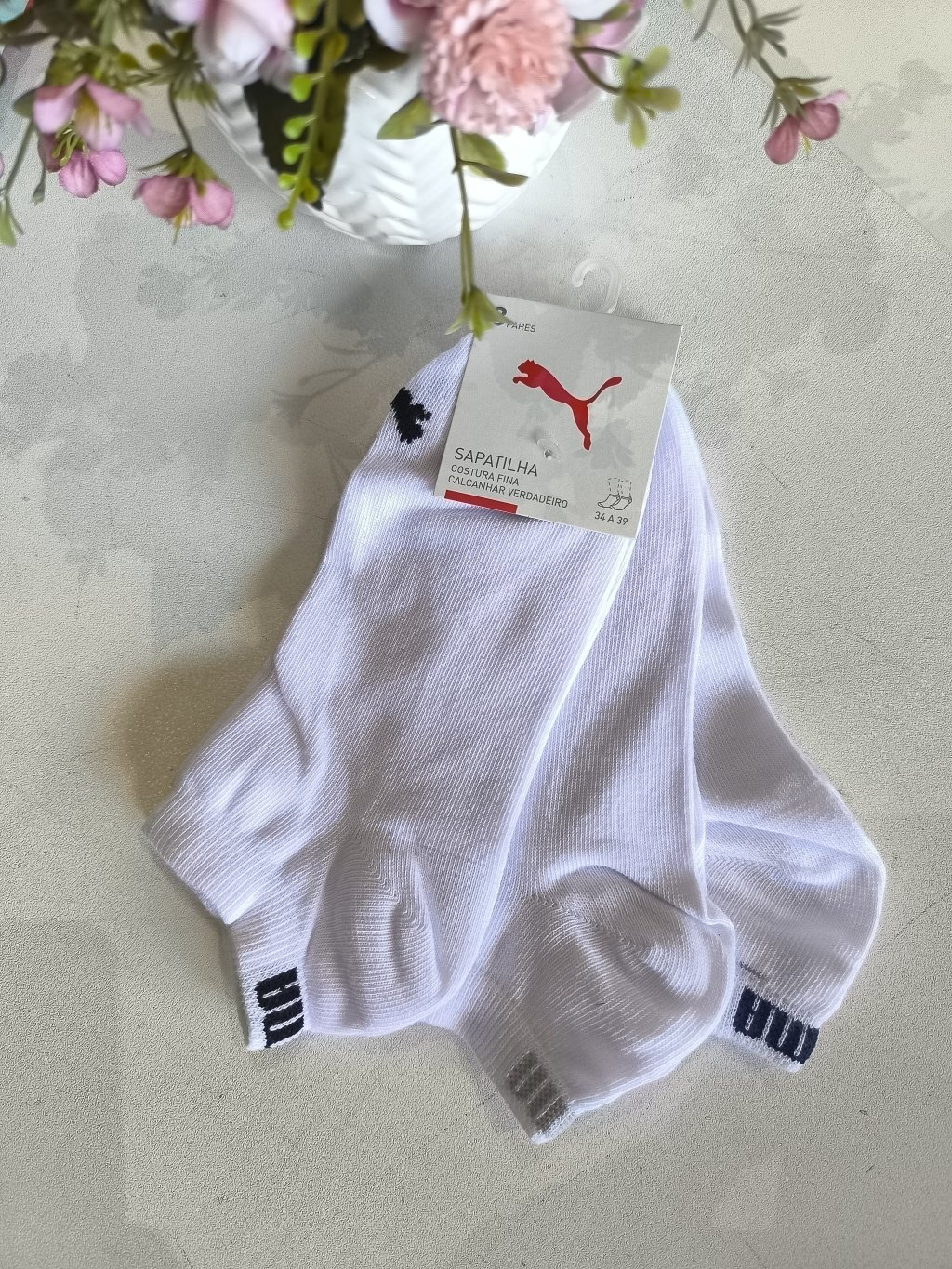 Kit 3 meias puma 