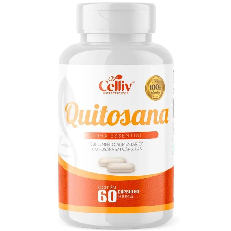 QUITOSANA 500MG CAPS CELLIV
