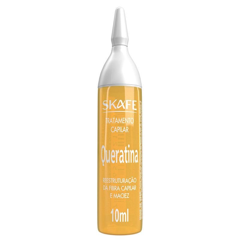 AMPOLA CAPILAR QUERATINA 10ML SKAFE