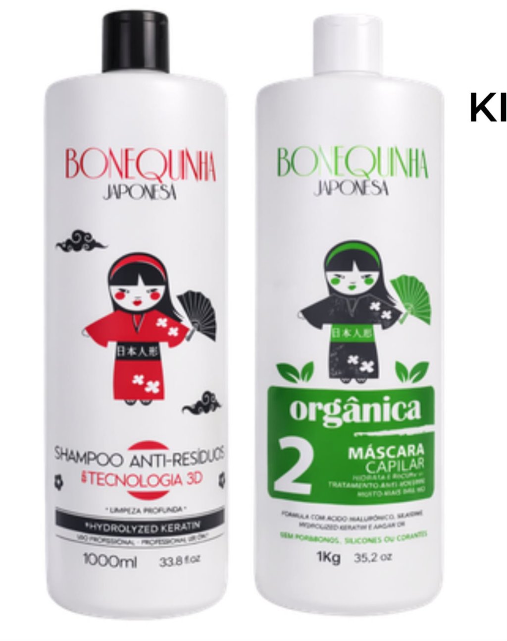 KIT SELAGEM ORGANICA JAPONESA 1 LITRO BONEQUINHA