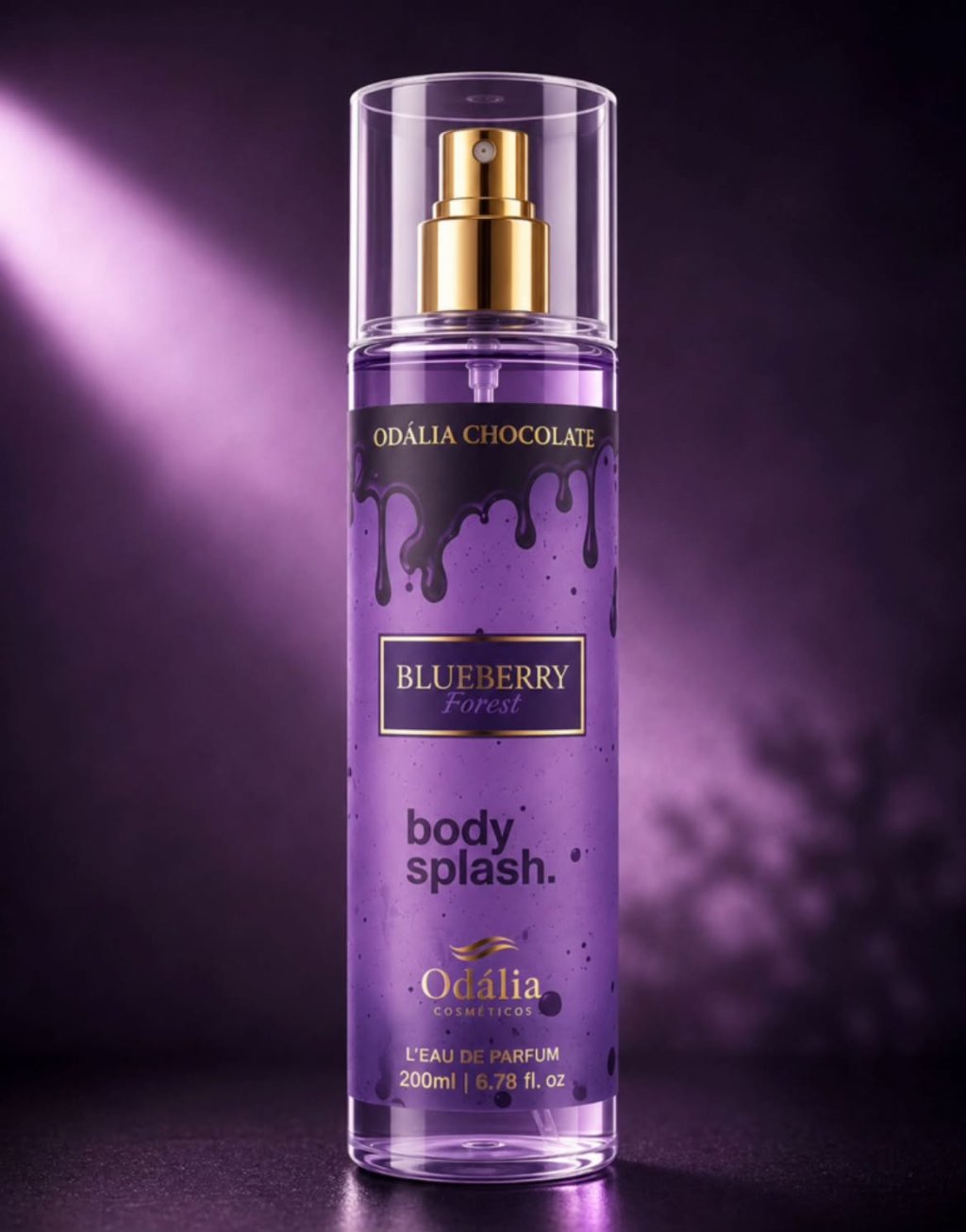 BODY SPLASH BLUEBERRY FAREST CHOCOLATE 150ML ODALIA