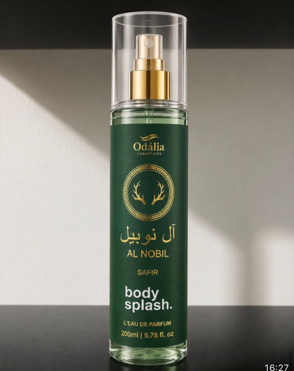 BODY SPLASH AL NOBIL SAFIR 150ML ODALIA 