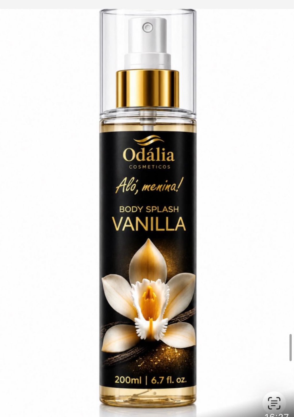 BODY SPLASH VANILLA 150ML ODALIA