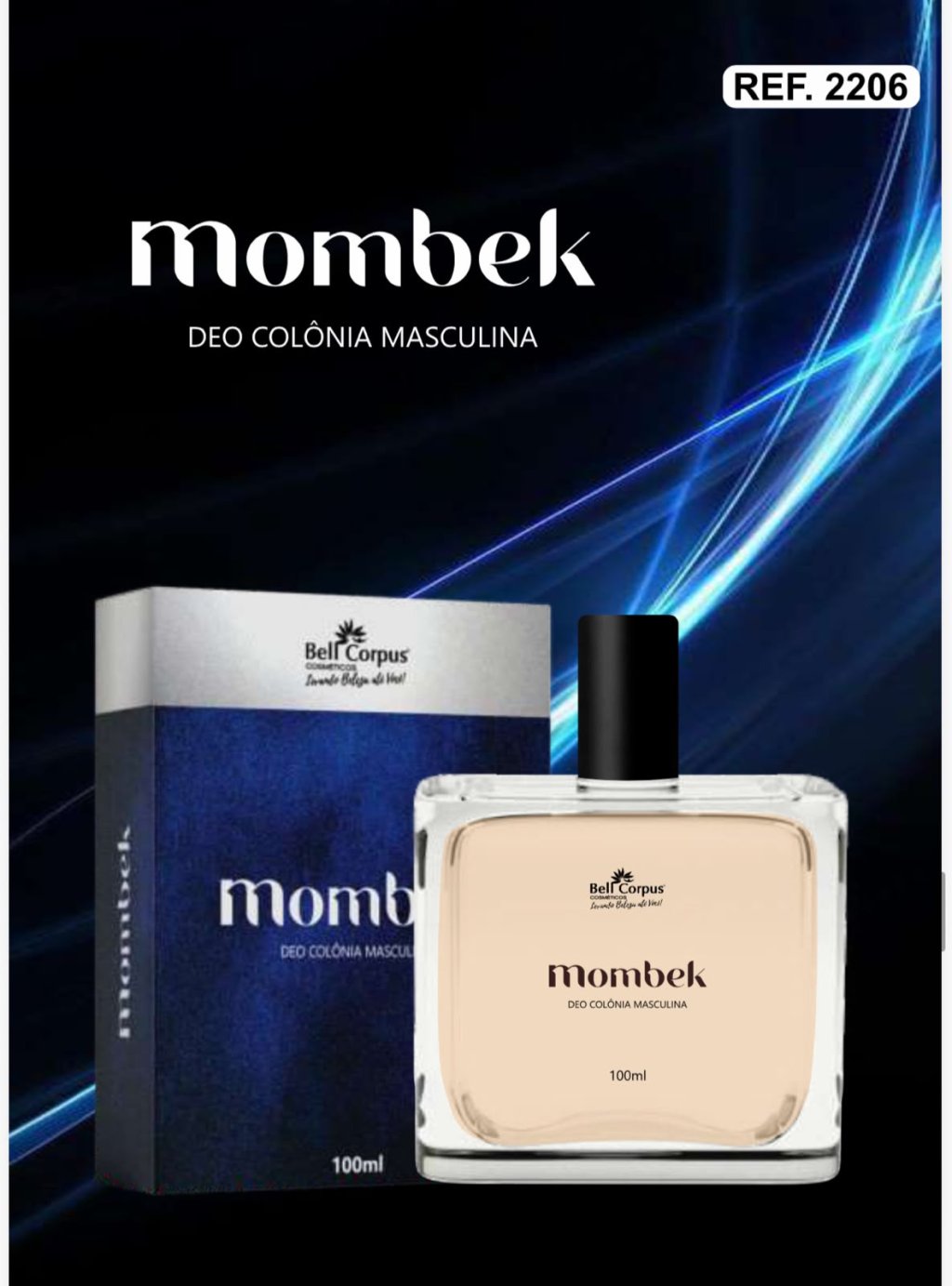 DEO COLONIA MOMBEK 100ML BELL CORPUS
