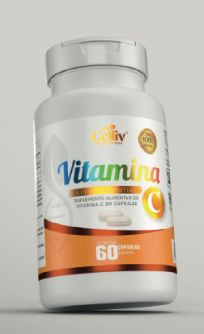 VITAMINA C 500MG CAPSULAS CELLIV