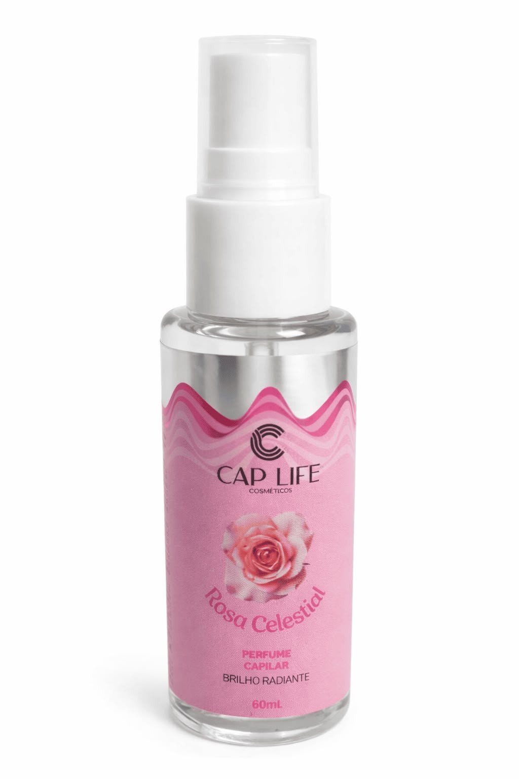 PERFUME CAPILAR ROSA CELESTIAL 60ML CAP LIFE