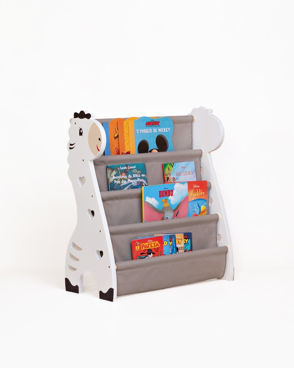 Rack Para Livros Infantil, Bookshelf Girafinha