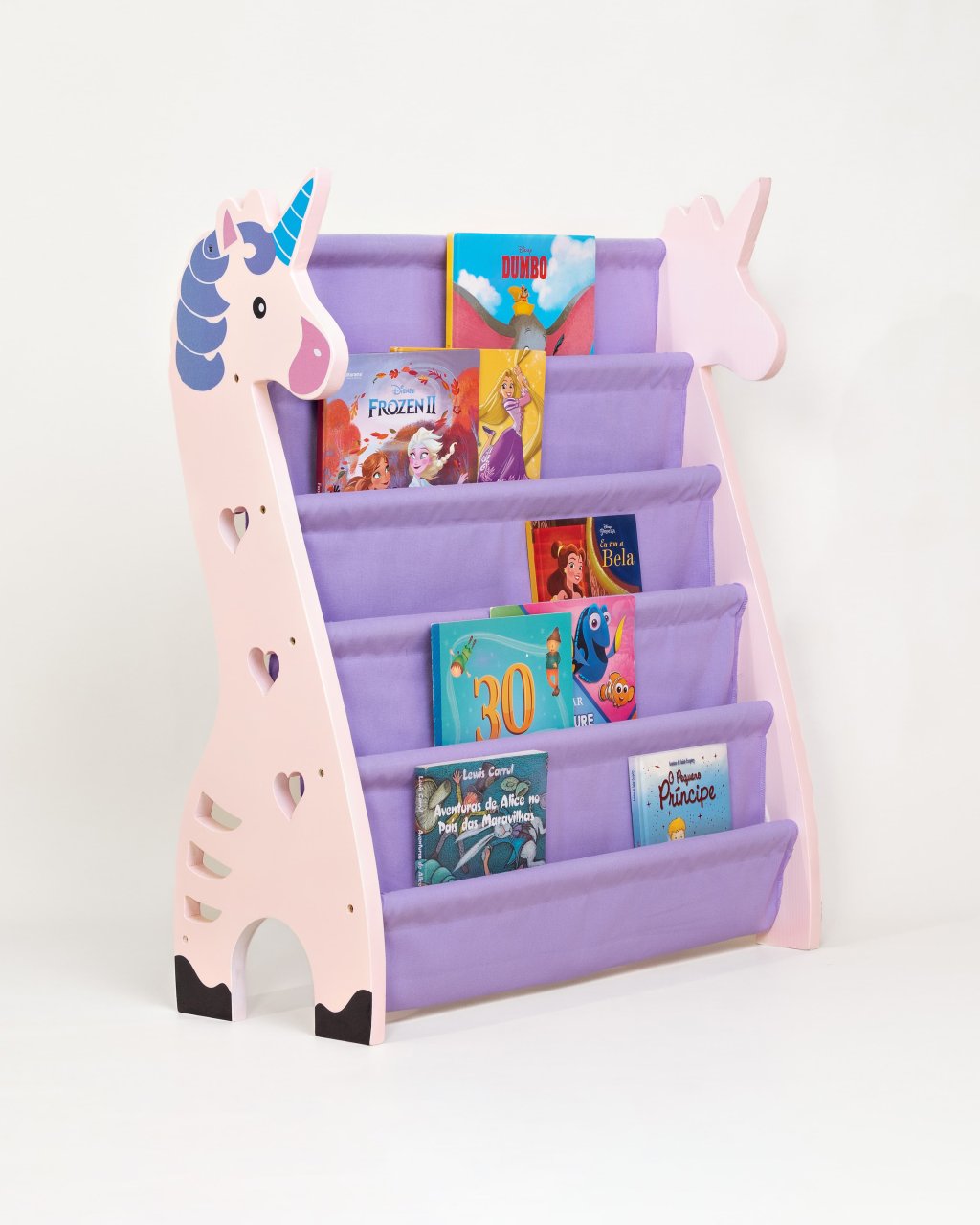 Rack para Livros Infantil Standbook Únicornio
