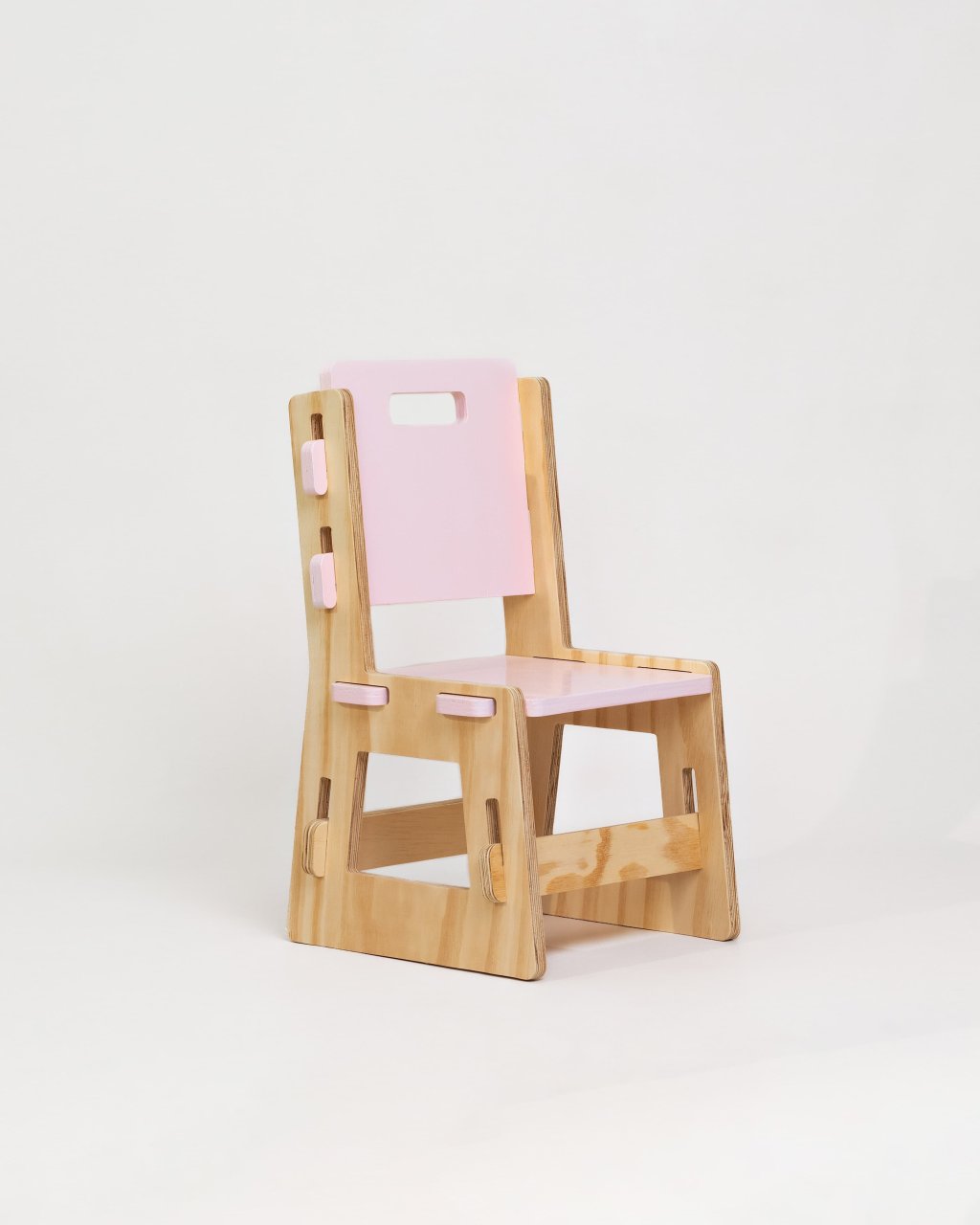 Cadeira Infantil Naval, rosa candy
