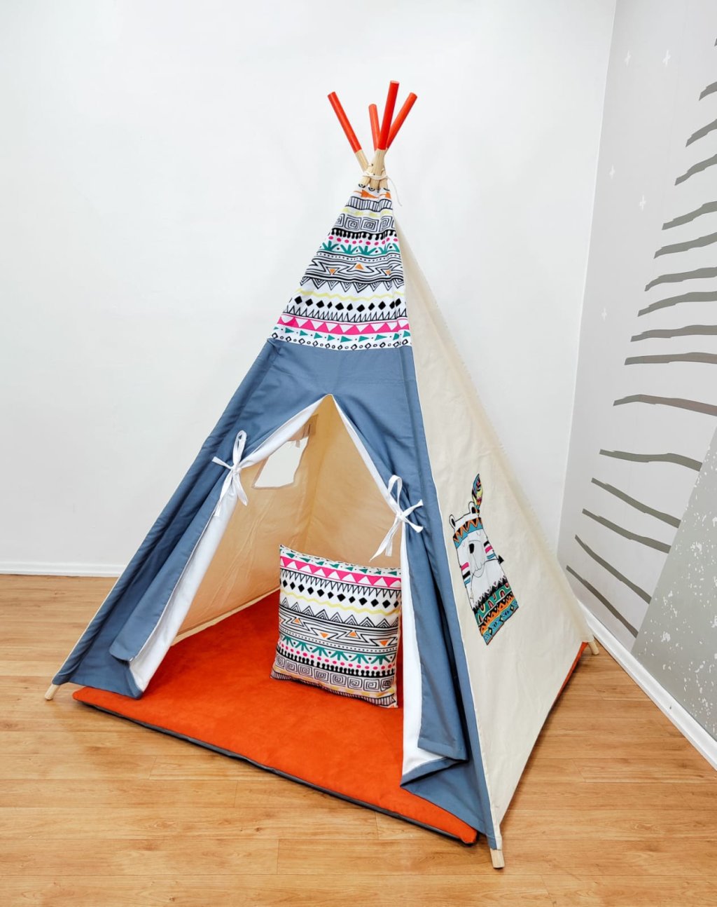 Cabana Infantil Completa Urso Índio