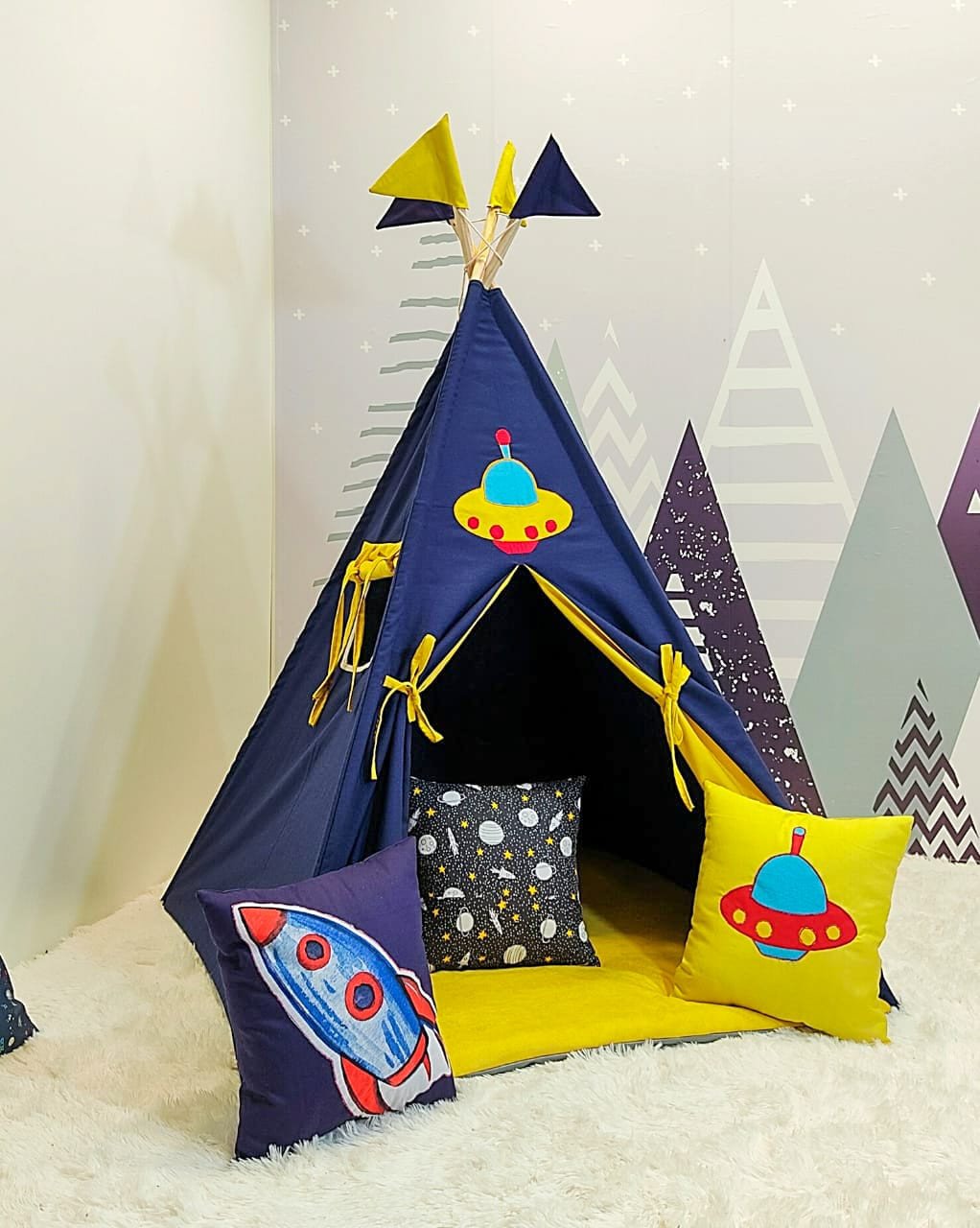 Cabana Infantil Completa Disco Voador