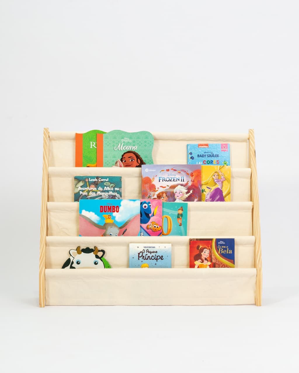 Rack Para Livros Infantil, Booshelf Montessoriano Wide-book