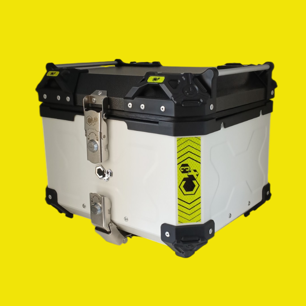 BAULETO ALUMÍNIO 55L WHITE - SM0429