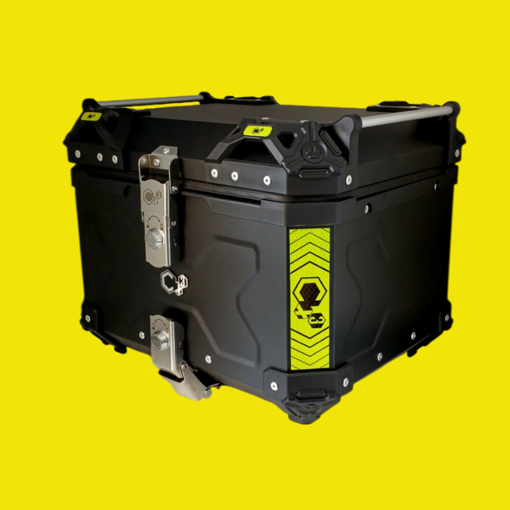 BAULETO ALUMÍNIO 55L BLACK - SM0383