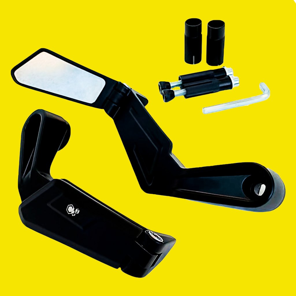 RETROVISOR WINGS BLACK - SM0057