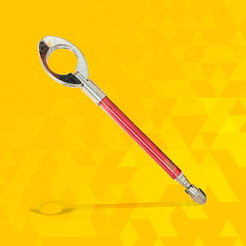 ANTENA METALICA CORTA PIPA RETRATIL 65CM PINK - SM0298