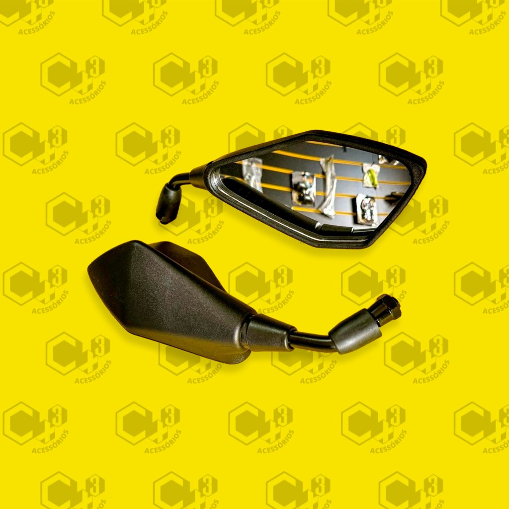 RETROVISOR Z400 FIXO ROSCA HONDA HASTE CURTA SM0003